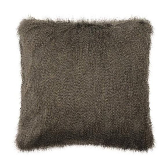 Millano Faux Fur Decorative Cushion - Picture 1 of 4